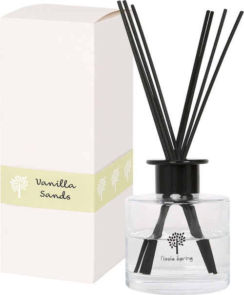 200ml Glass Reed Diffusers - Vanilla Sands