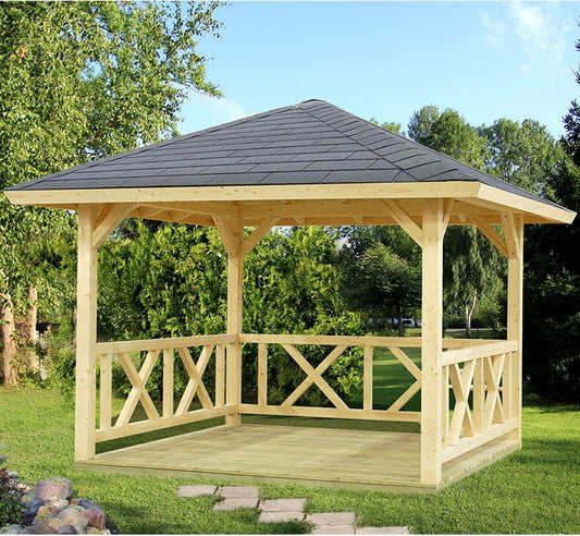 3x3m (10'x10') Palmako Betty Garden Pavilion - Luxury Gazebo