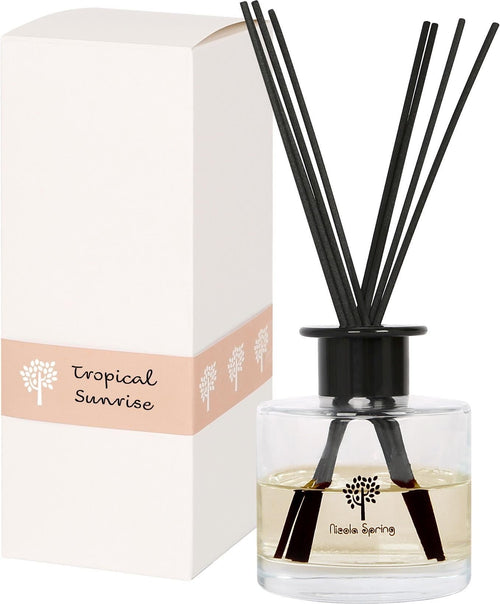 200ml Glass Reed Diffusers - Tropical Sunrise