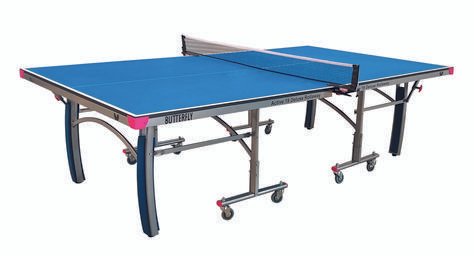 Butterfly Active 19 Deluxe Indoor Rollaway Table Tennis Table - Blue
