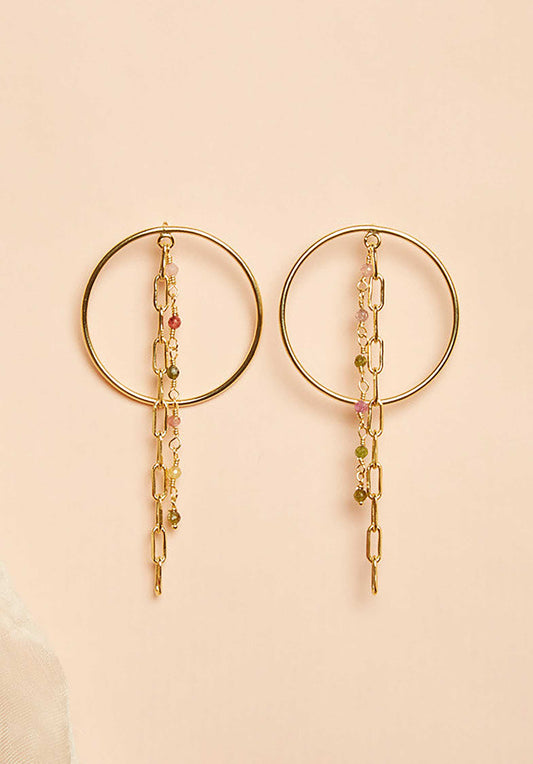 Earring  Bocit Tourmaline | Color: TOURMALINE | Size: U