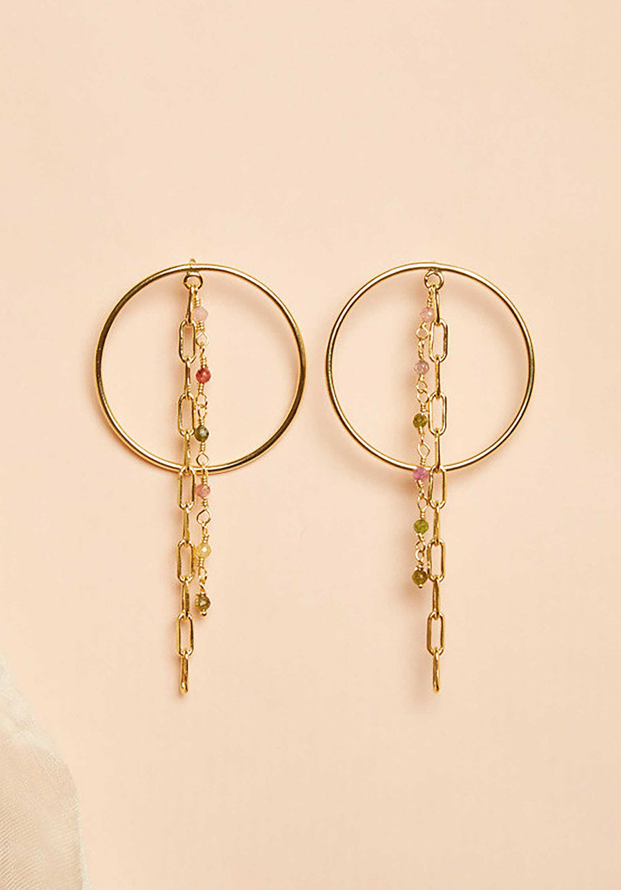 Earring  Bocit Tourmaline | Color: TOURMALINE | Size: U