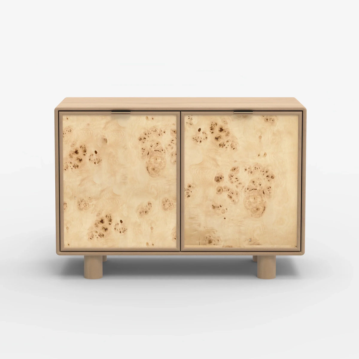 Urban Burl Two Door Cabinet  Mango Wood- Natural