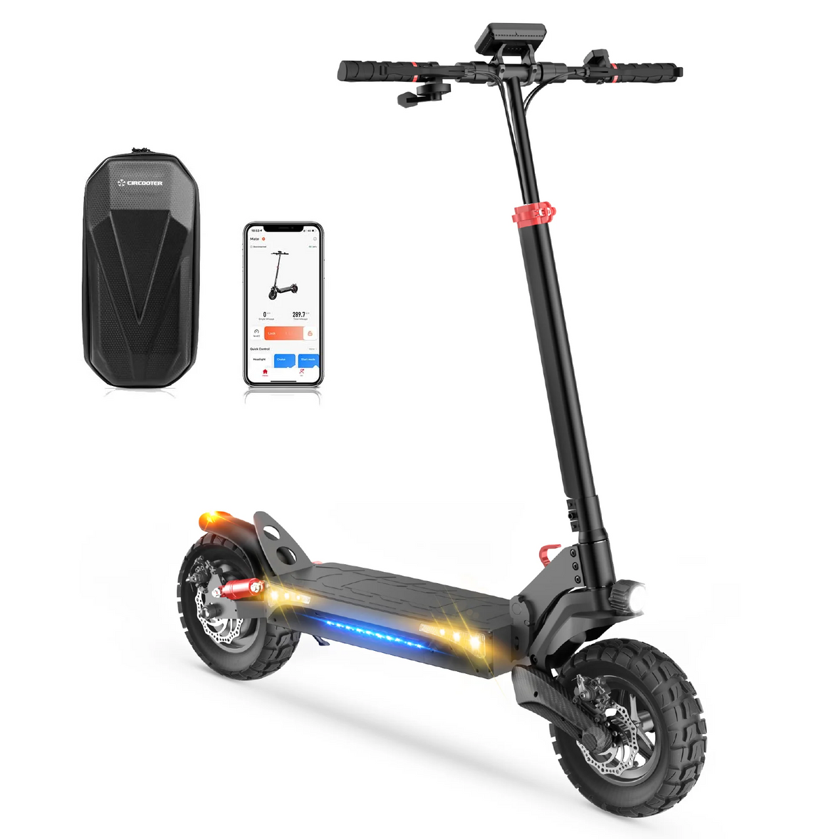 isinwheel® M2 Off Road Electric Scooter 1000W - M2 [1000W 31Mi]