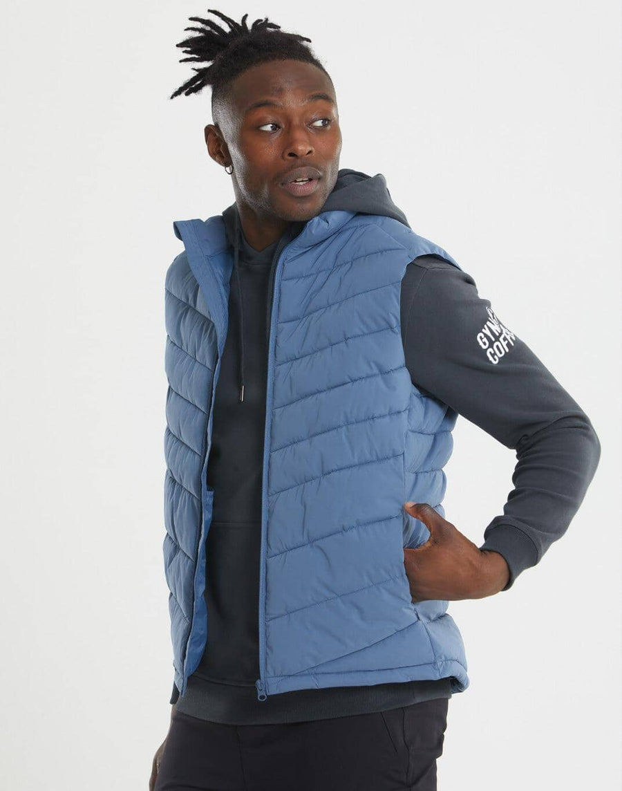 Urban Expedition Gilet in Metal Blue - Small / Metal Blue