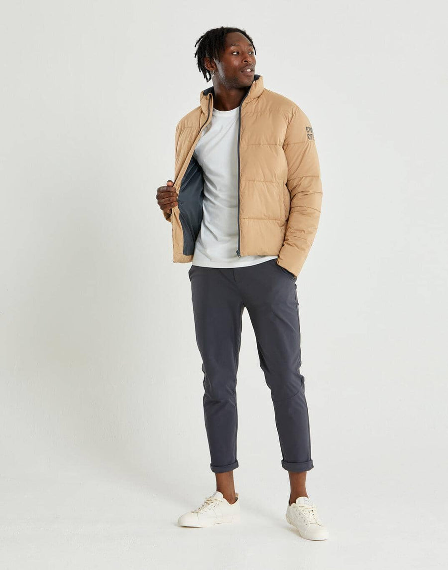 Urban Expedition Puffer Jacket in Oat Latte - Small / Oat Latte