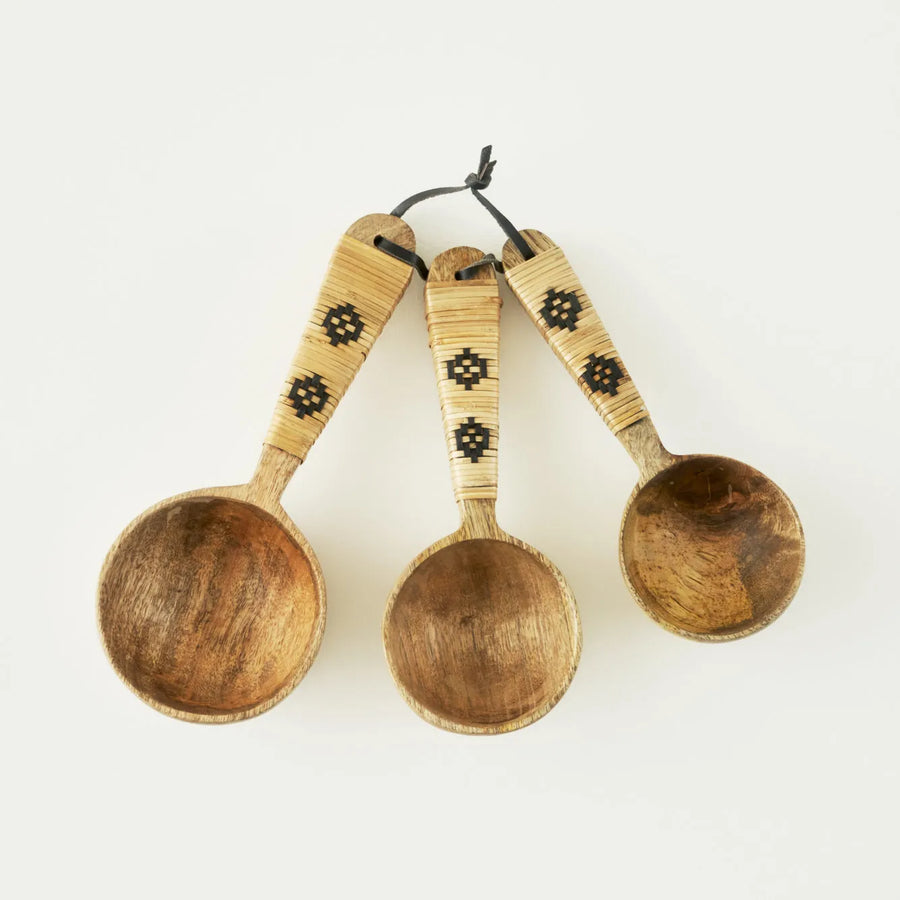 Varna Mango Wood Measuring Spoon Set