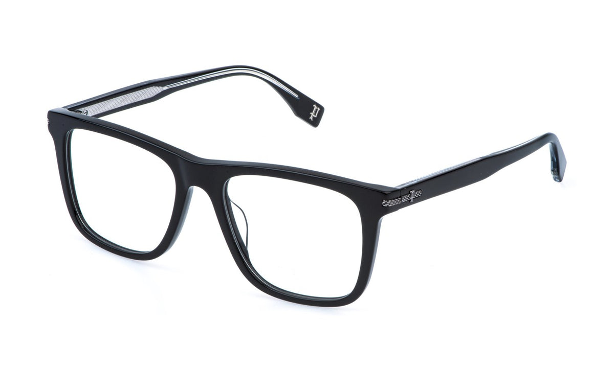 Police VPLR62 GRIND 4 700 Man Optical frames Acetate Black  Squared