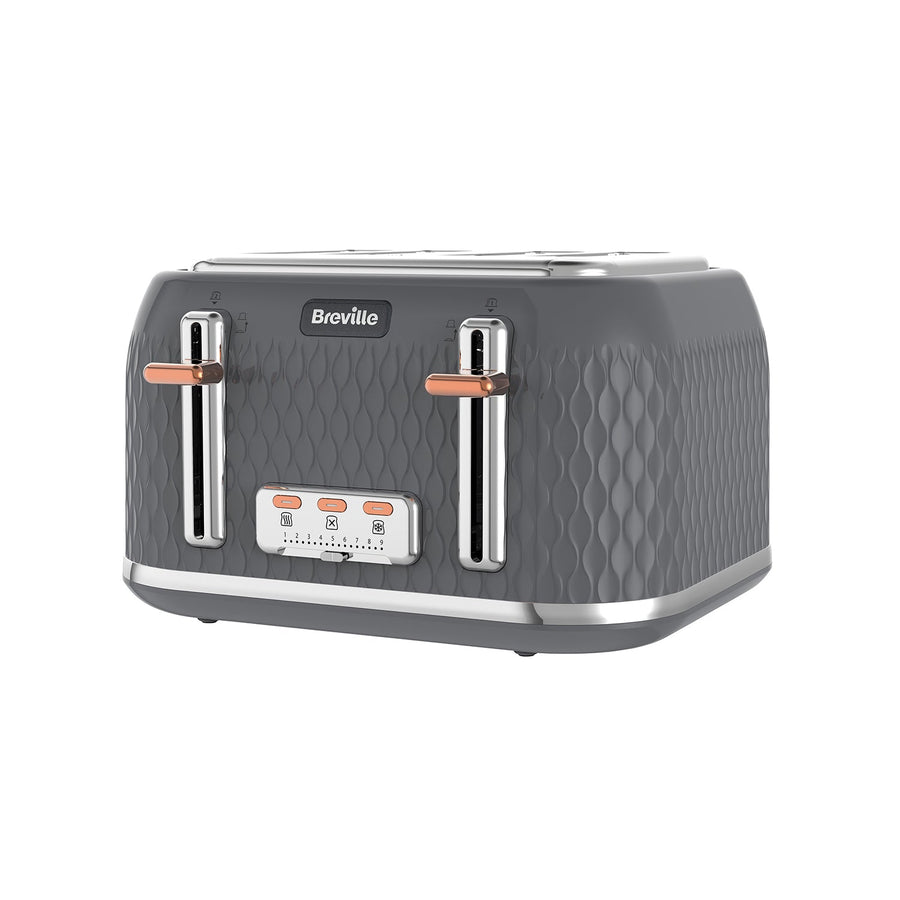 Breville Curve 4 Slice Toaster in Graphite