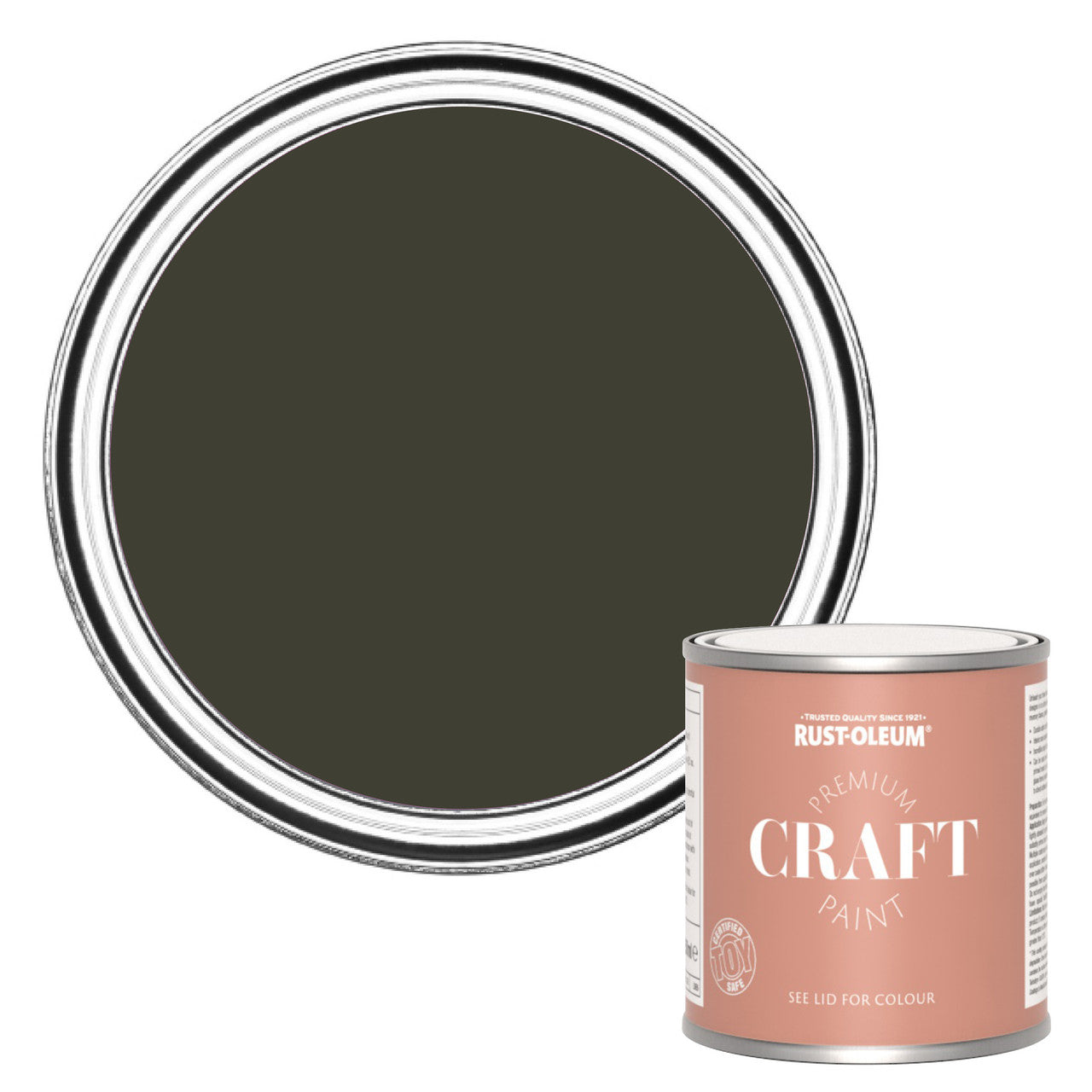 Rust-Oleum Green Premium Craft Paint - Wallington 250ml
