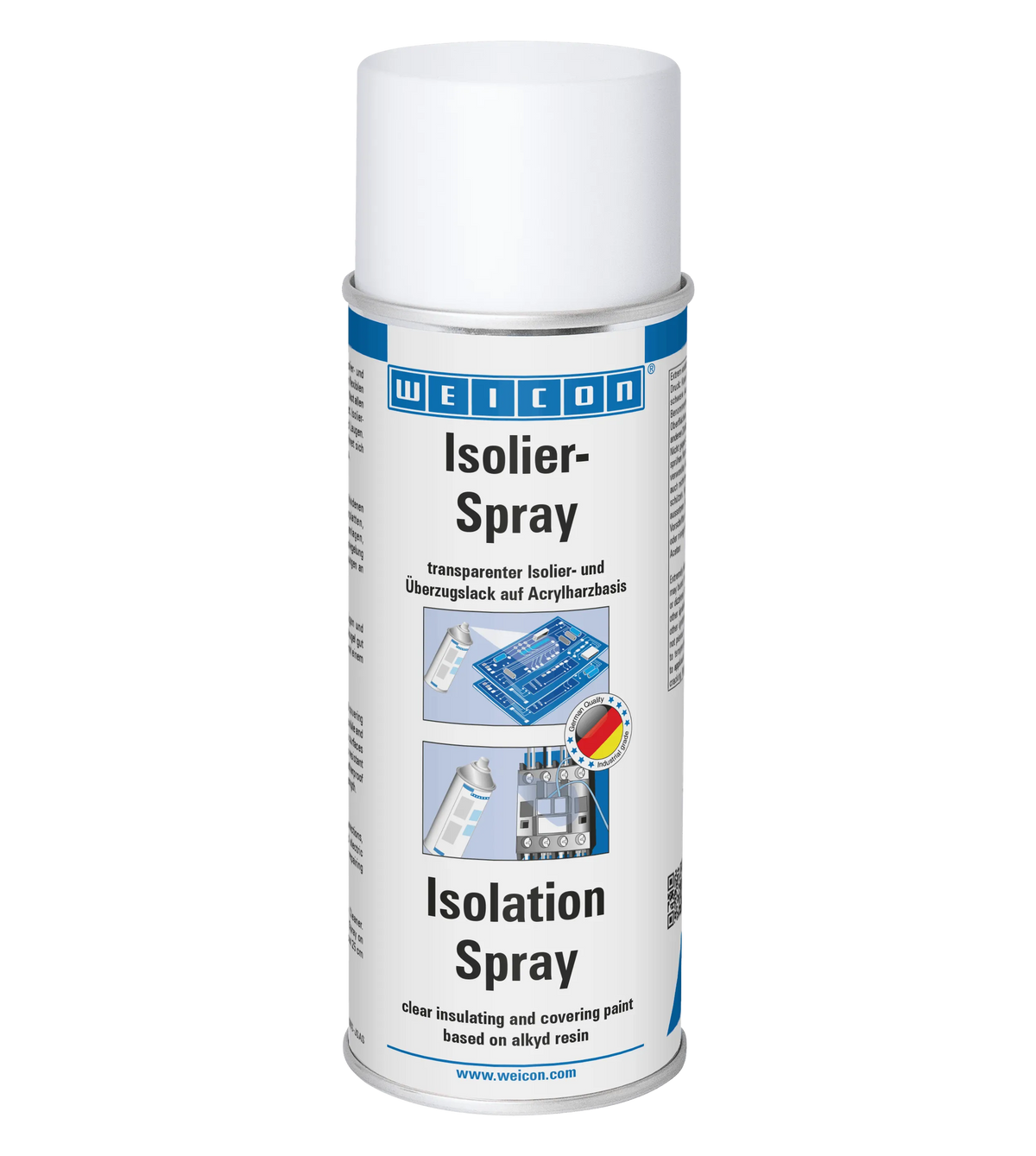 WEICON Isolier-Spray 400 ml, Isolier- & Versiegelungslack für Elektrotechnik