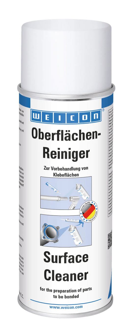 WEICON Oberflächenreiniger 400 ml, Reiniger & Entfetter zur Vorbehandlung von Klebeflächen
