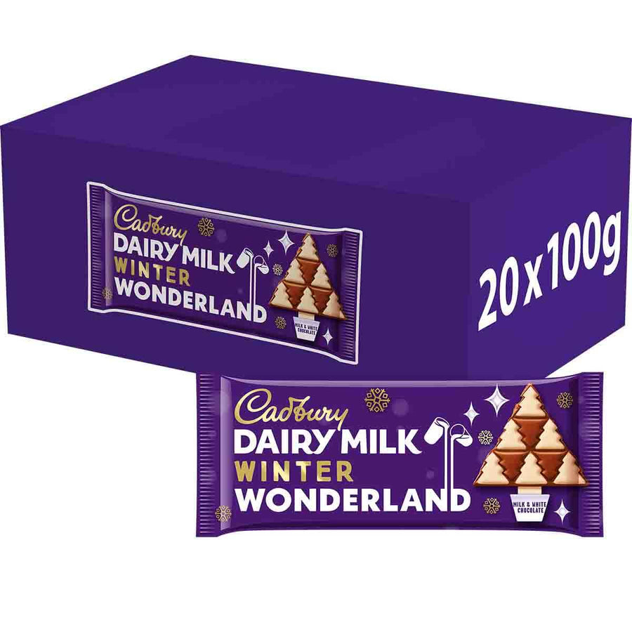Dairy Milk Winter Edition 100g Christmas Bar (Box of 20)
