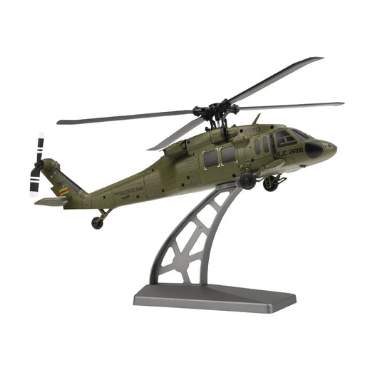 WLTOYS XK K170 - RC Helicopter BlackHawk UH-60L 260mm 2.4G&4-Channel 1106 Brushless Motor - Military Green
